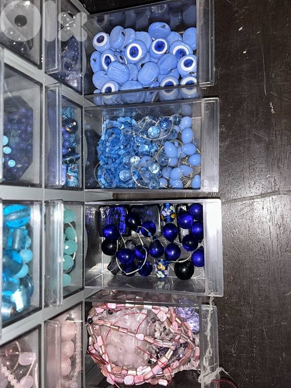 beads and necessary tools and accessories for jewelry making 19