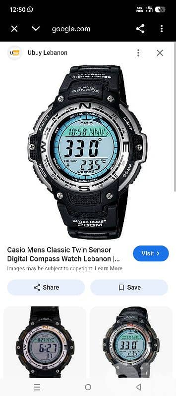 casio twin sensor