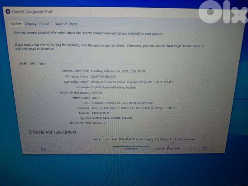 lenovo core i7 4th gen 1