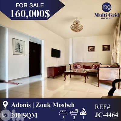 JC-4464 / Apartment for Sale in Adonis, شقة للبيع في أدونيس