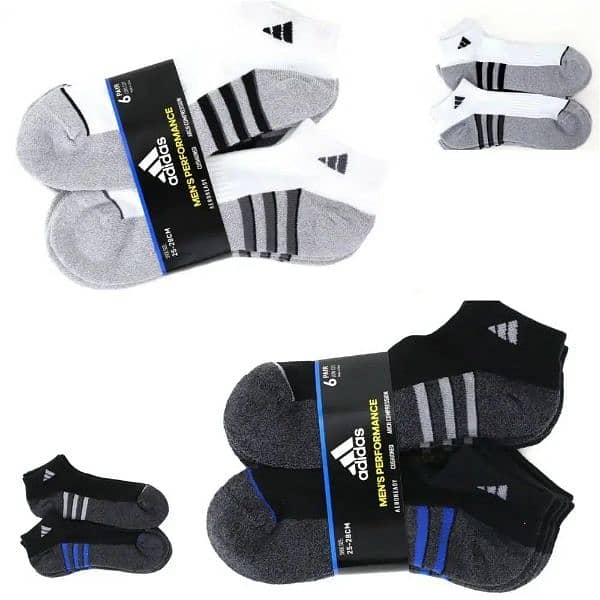 adidas men's socks low cut 1