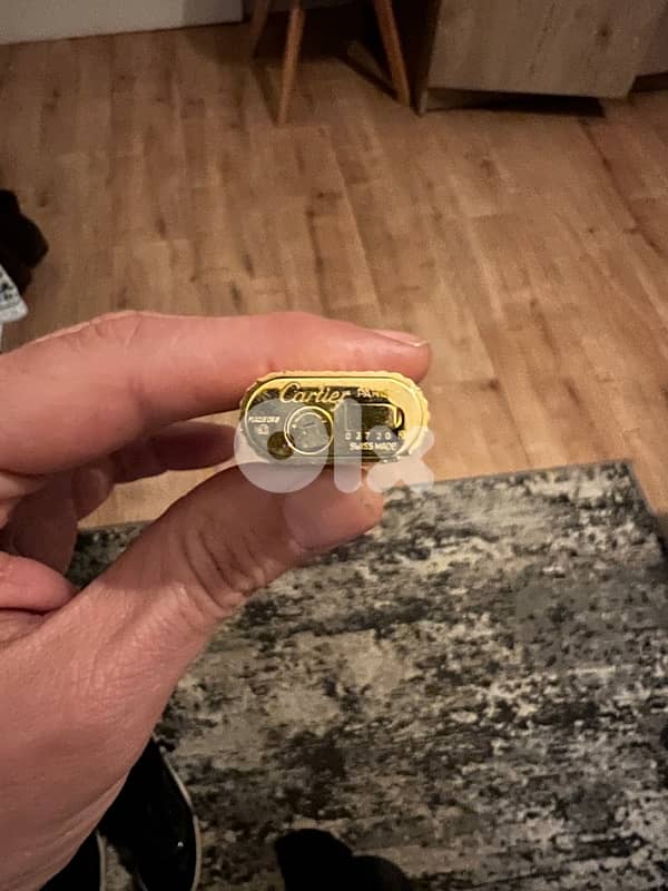 Les Must de Cartier  (gold plated) 1