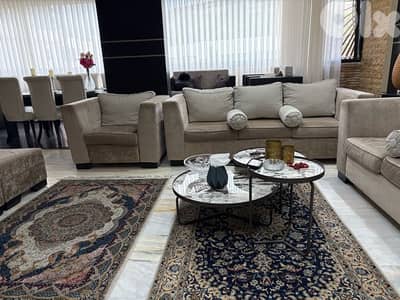 Spacious and handmade living room