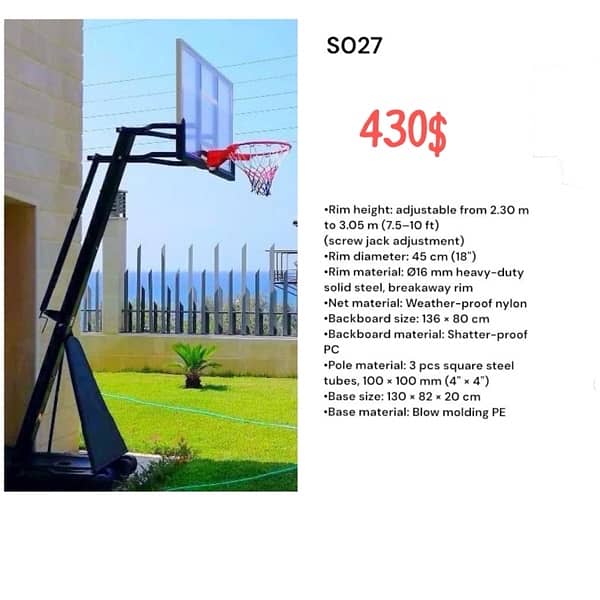 Basketball Hoops Models 5