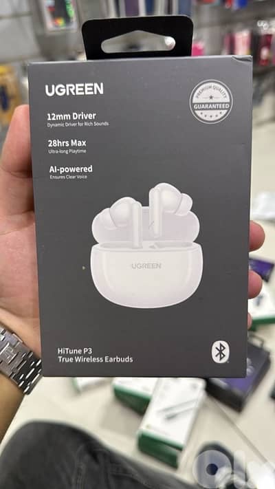 Ugreen Hitune p3 wireless earbuds white