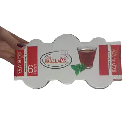 Transparent Tea Glass Cup Set Of 6