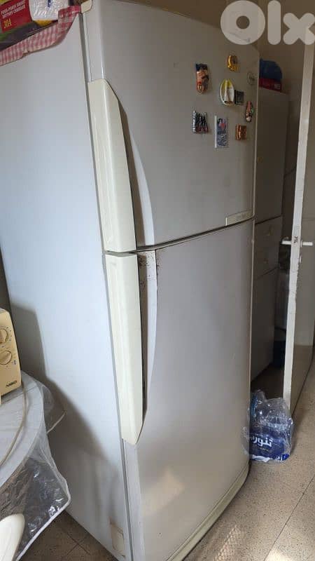 CoolTech Double Door Refrigerator – Used 1