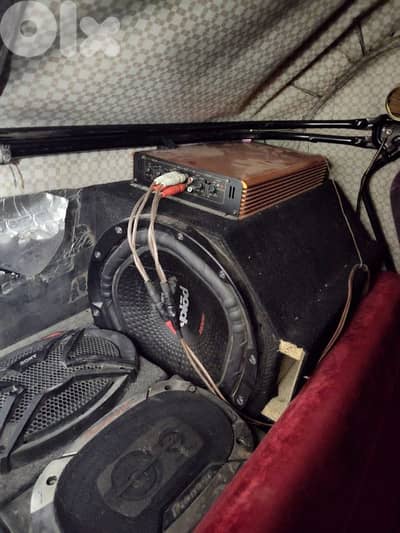 مجموعة صوت مرتبة بسعر محروق