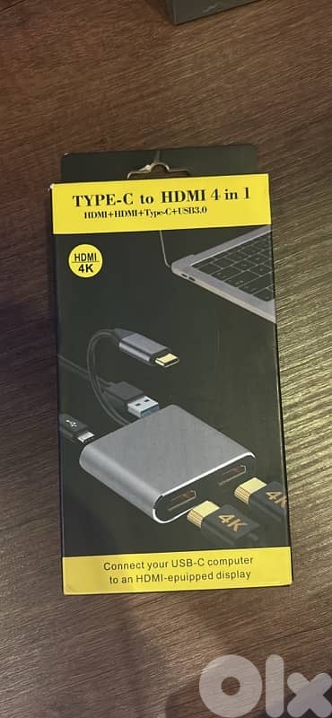 Type-C to HDMI 4 in 1
