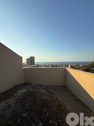 Brand new Duplex for Sale in Zalka calm area with open sea view.