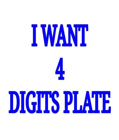 I WANT 4 DIGITS