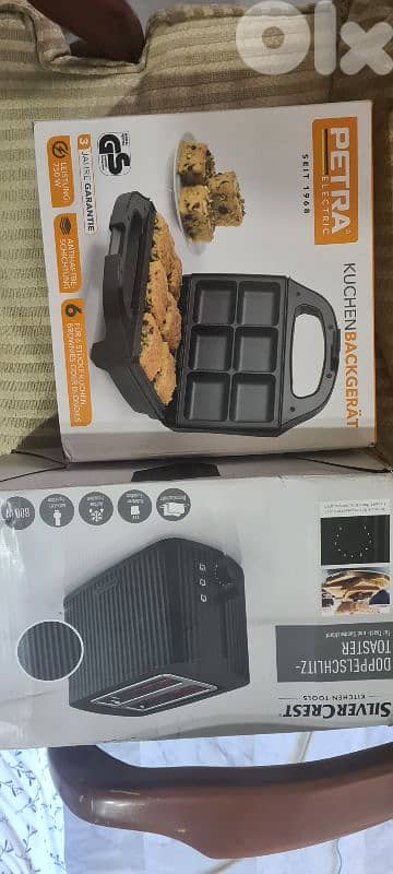 TOASTER & CAKE MAKER