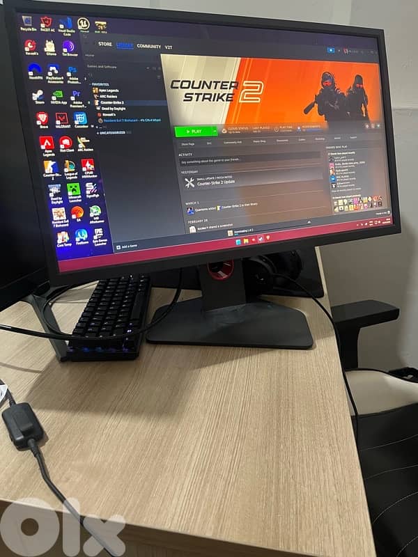 benq 240hz xl2546K monitor 1