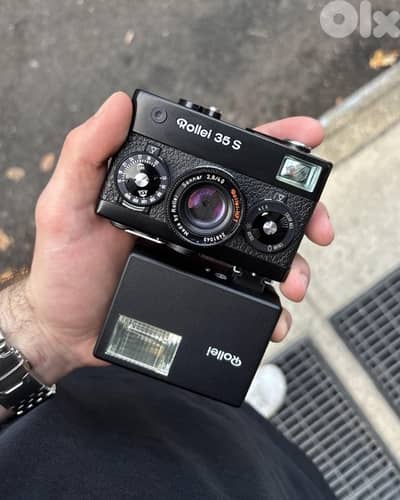 rollei 35 S with rollei flash