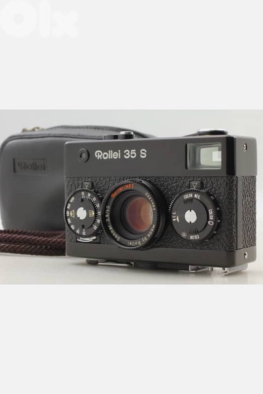 rollei 35 S with rollei flash 2