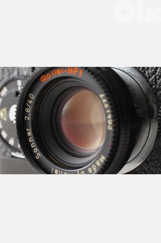 rollei 35 S with rollei flash 5