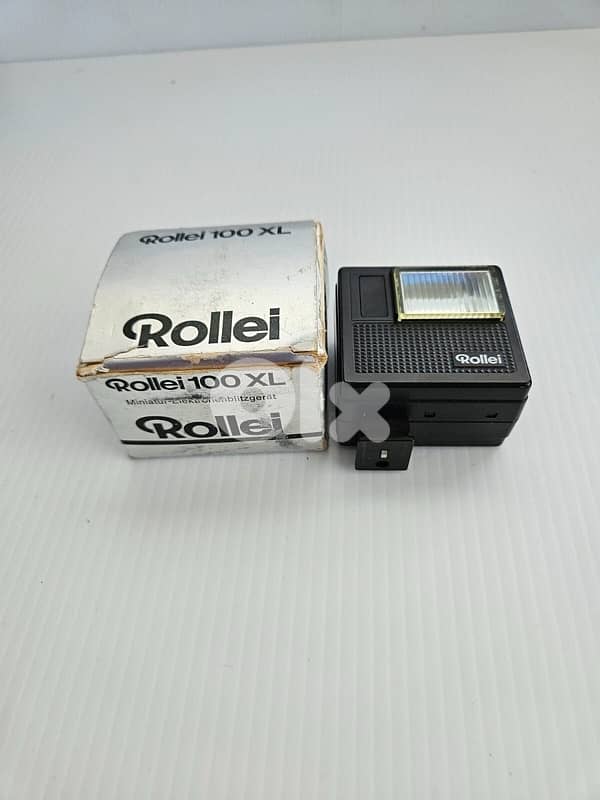rollei 35 S with rollei flash 6