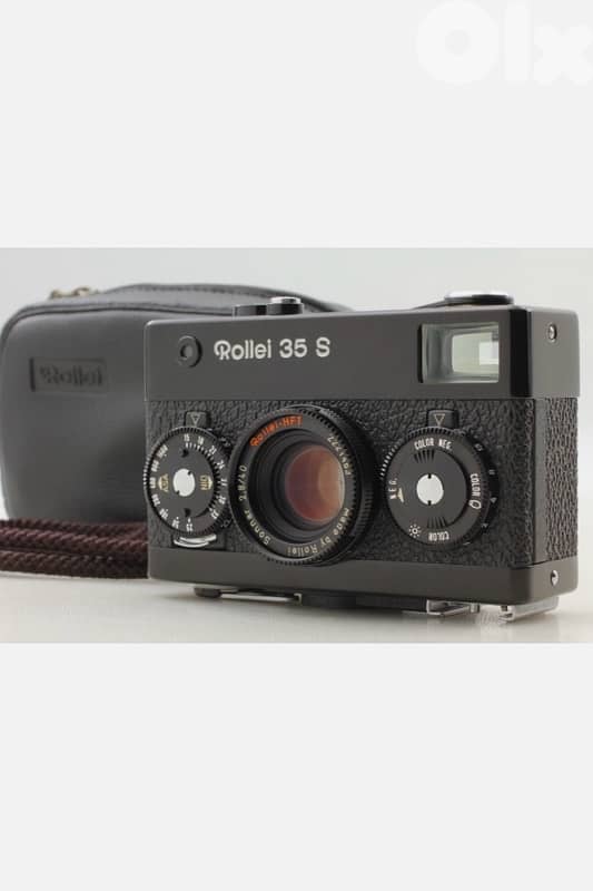 rollei 35 S with rollei flash 8