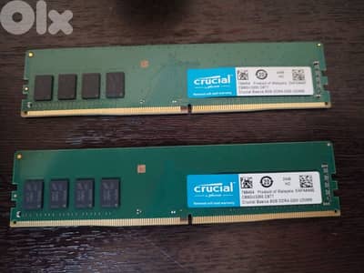 16gb ram ddr4 crucial 3.2ghz