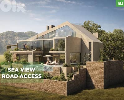 LAND/أرض /Full Sea View/Ghazir/غزير/ROAD ACCESS- REF#BJ133605 !