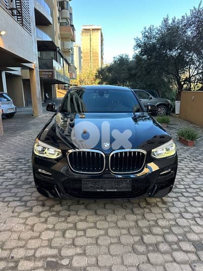 BMW X4 x-drive M-package 2019 dark blue on brown (clean carfax)