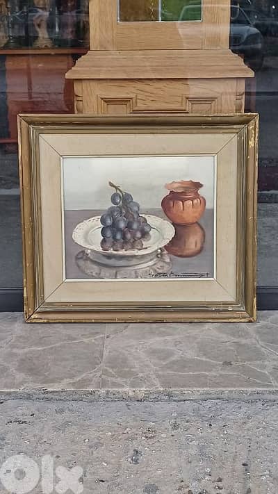 لوحة رسم زيتي اوروبية