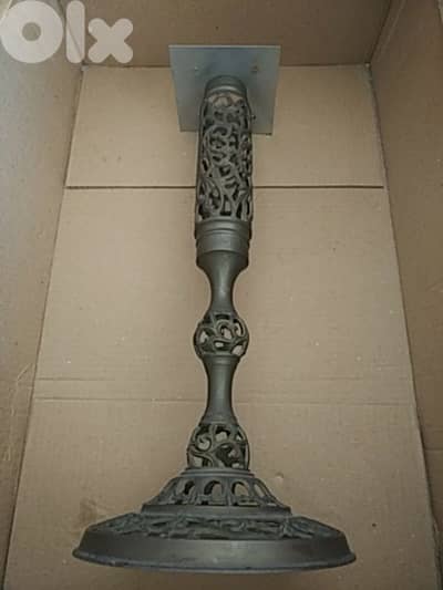 Vintage French style brass filigree base