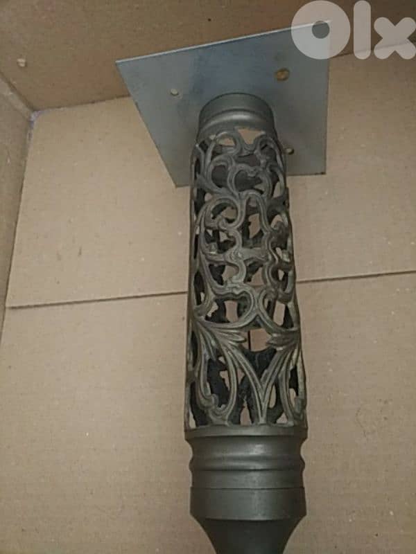 Vintage French style brass filigree base 2