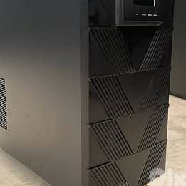 UPS online 7KVA With 8x 12V 33Ah GEL EXTERNAL BATTERIES. NoInterruptio
