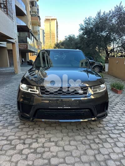Range Rover Sport V8 Dynamic 2019 dark gray on black (clean carfax)