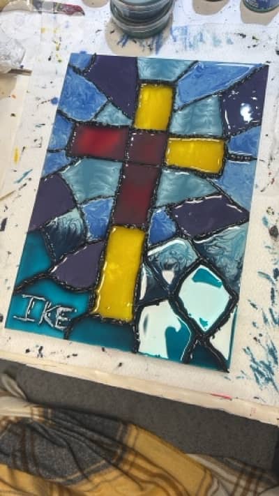 custom vitrail please read description