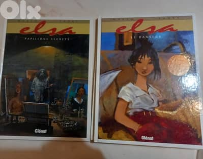 les livres de la série Elsa 3 tomes