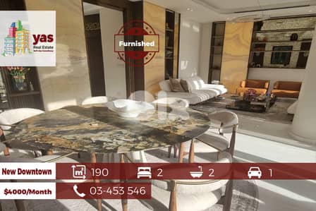 New Downtown 190m2 | Designer's Signature | Prime Area | Rent | WI