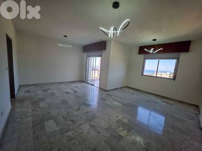 Three Bedroom Apartment in Beit Chaar, Metn with Sea View.