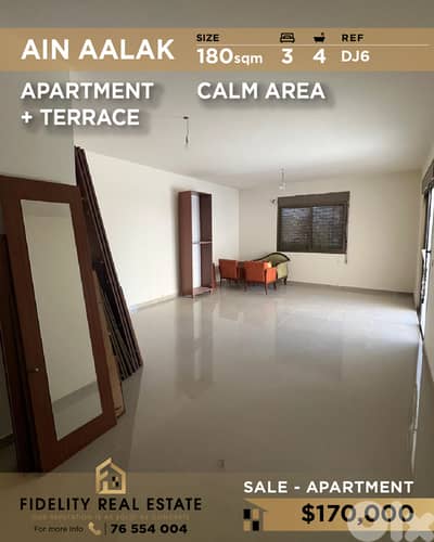 Apartment for sale in Ain Alak DJ6 شقة للبيع في عين علق