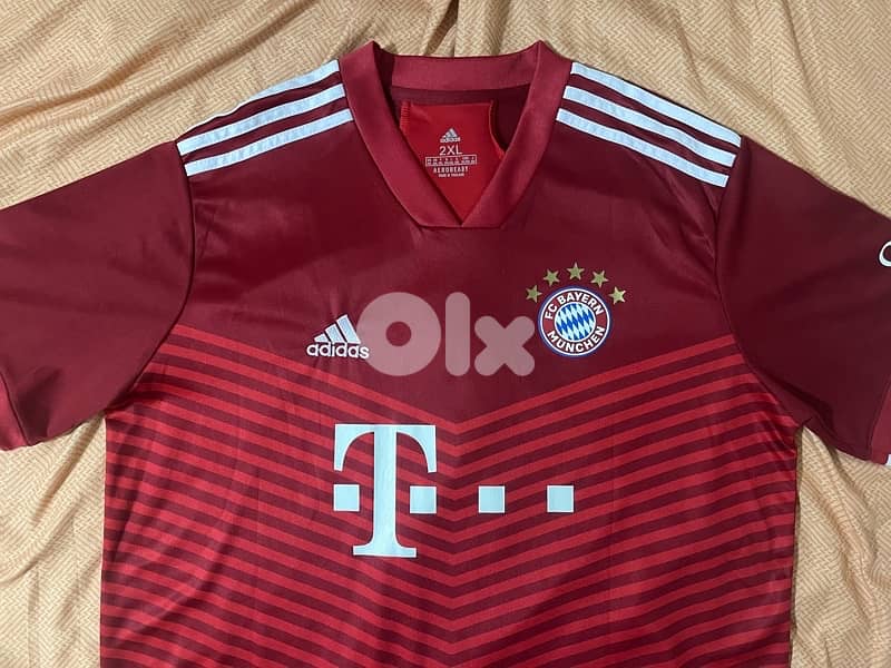 Bayern Munich goretzka 8 home kit 2