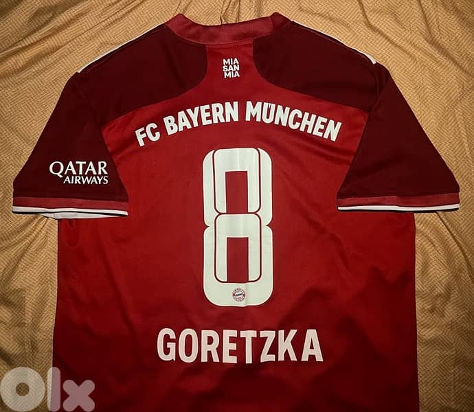 Bayern Munich goretzka 8 home kit 4