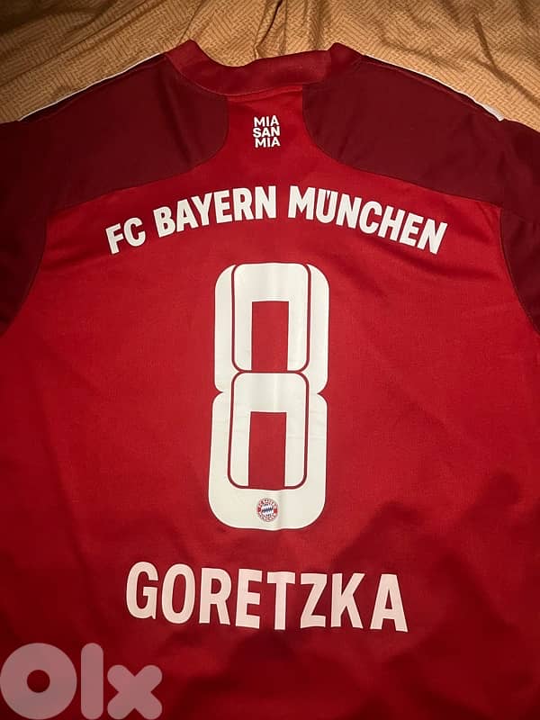 Bayern Munich goretzka 8 home kit 5