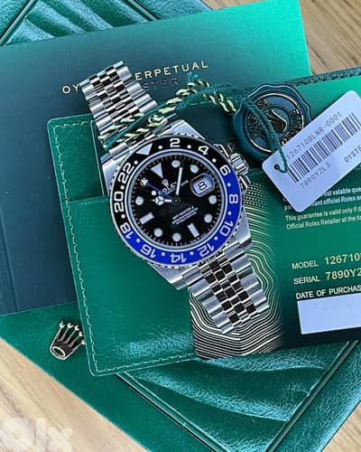 Rolex gmt master 2 batgirl super clone 1:1