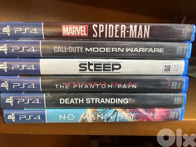 Used Ps4 games