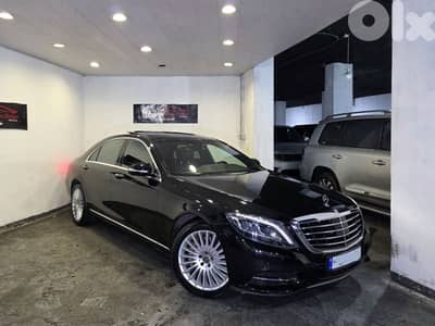 2015 Mercedes S400 L 85000 Km Black/Black Company Source Tgf 1 Owner!