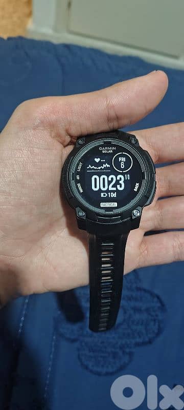 Garmin instinct 3 tactical solar 45mm barely used