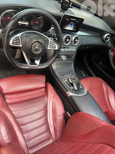 Mercedes C250 AMG - Gargour Source - Red Interior - Top Clean".