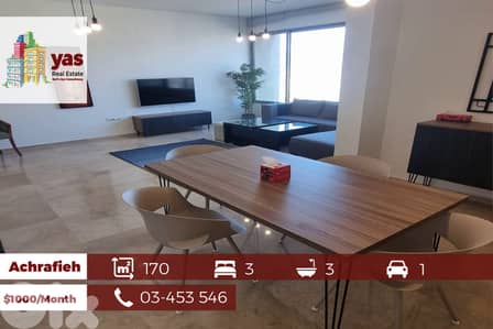 Achrafieh 170m2 | Decorated | Mint Condition | Rent | Prime Area | WI