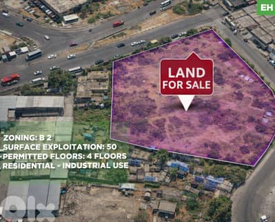 Prime land for sale/Dekwaneh/دكوانه/Zone: B2 ! REF#EH133648 !