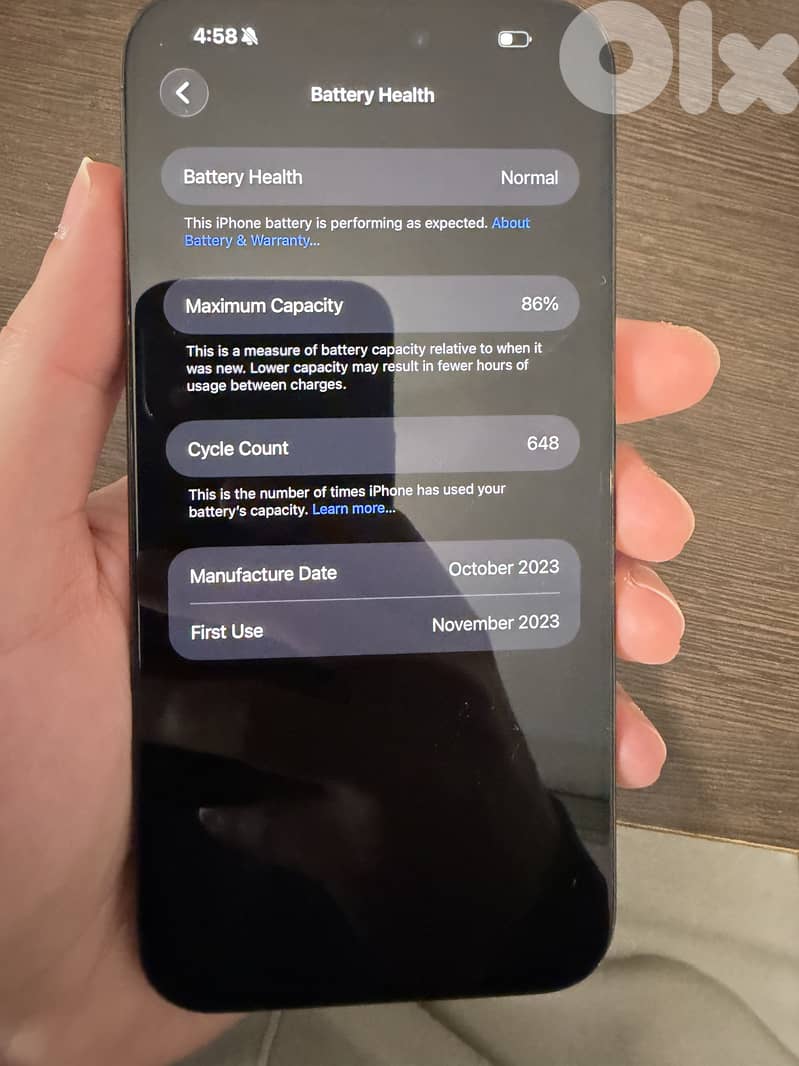 Apple iPhone 15 Pro Max Black Titanium 256GB - Customs Paid 6