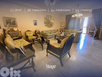 Spacious 216 sqm Apartment in the Heart of Ballouneh | Great Price!