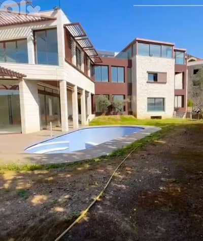 VILLA IN BSALIM | 5 MASTER BEDS | GARDEN | CHIMNEY | POOL, (BS-202) SJ