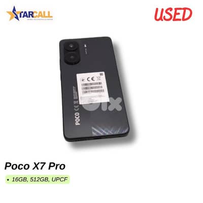 Used Poco X7 Pro