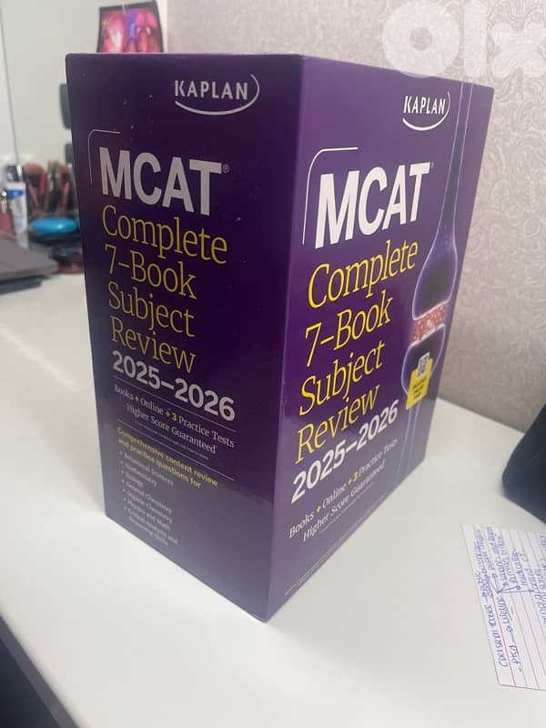 MCAT Kaplan complete 7-Book subject review study guide 2025-2026 4